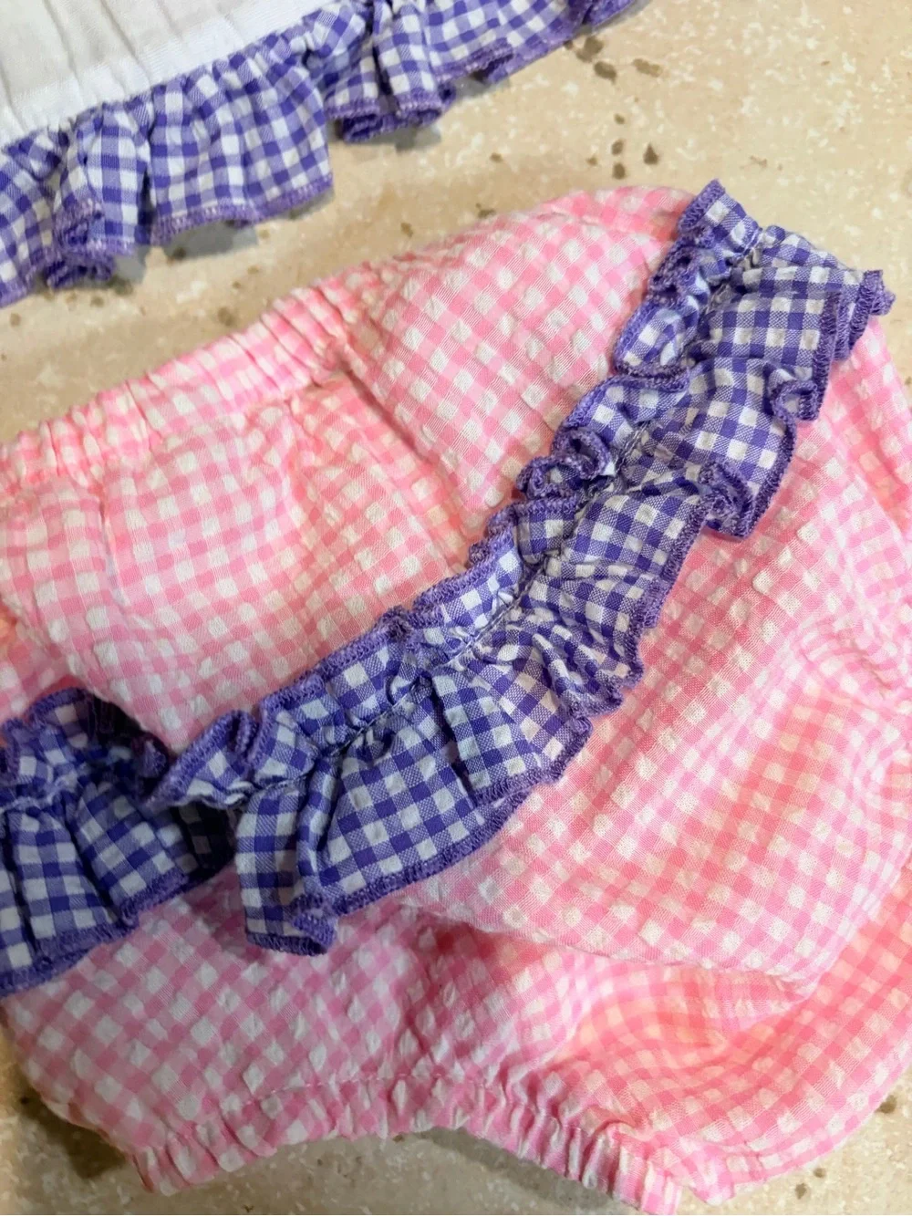 Classy Couture Smocked Baby Bikini